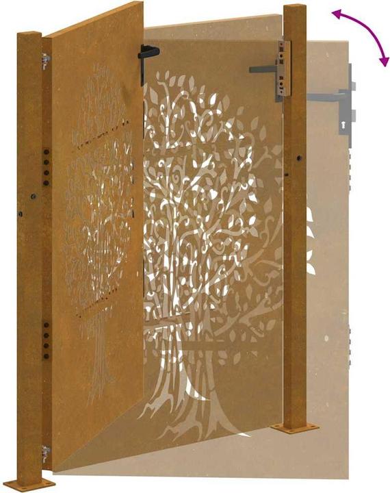 Produktbild vidaXL Gartentor