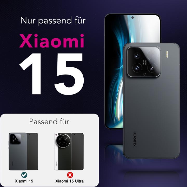 Image du produit Nalia Focus.X2 MAX - Kamera Schutzglas Objektiv Abdeckung Hüllen-kompatibel - Camera Protection Glass (2 pcs, Xiaomi 15)