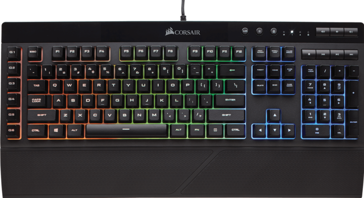 Produktbild Corsair K55 Rgb (DE, Kabelgebunden)