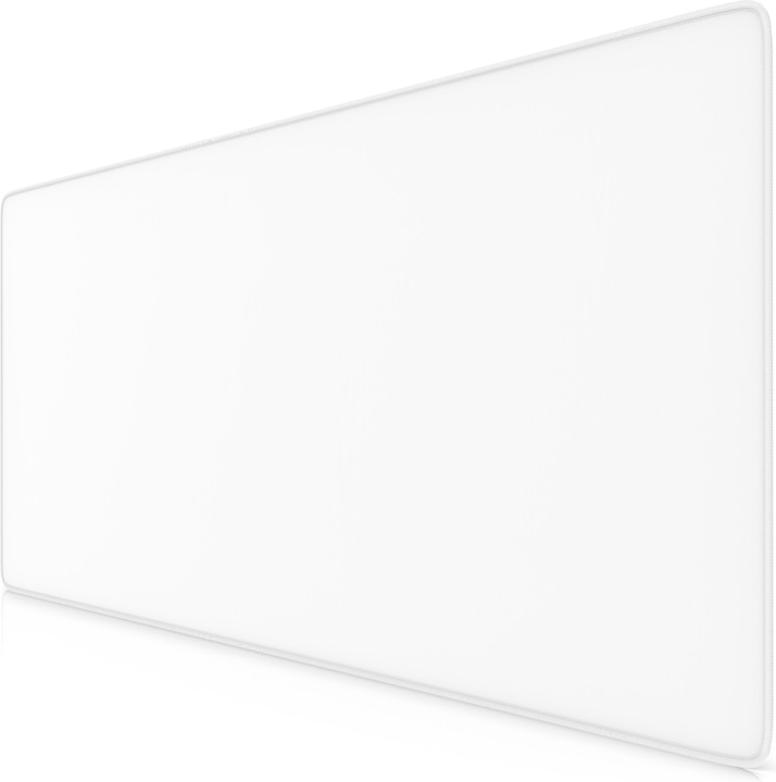 Actual product image Titanwolf Gaming Mouse Pad, XXL Speed Gaming Mouse Mat / Extra large surface of 900 x 400mm, white (XXL)