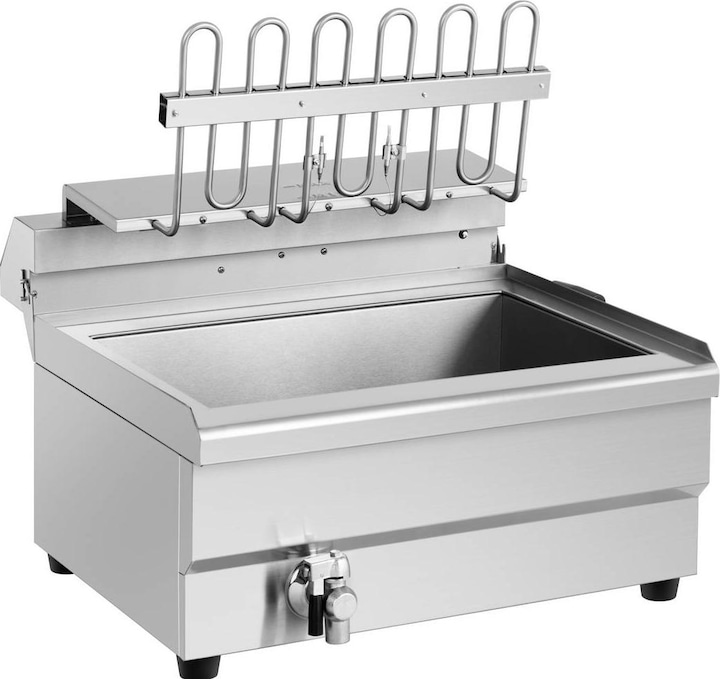 Produktbild Royal Catering Fettbackgerät Edelstahl Friteuse Fritteuse Fritöse Kaltzone Ablage 9000 W 30 L