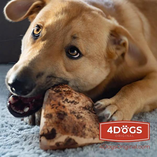 Produktbild 4Dogs Original Rope Toy LOOP XL, Heidewurzel, 50cm,625g (Beschäftigungsspielzeug Hund)