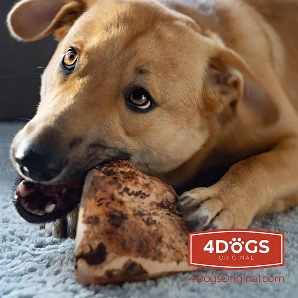 Produktbild 4Dogs Original Rope Toy LOOP XL, Heidewurzel, 50cm,625g (Beschäftigungsspielzeug Hund)