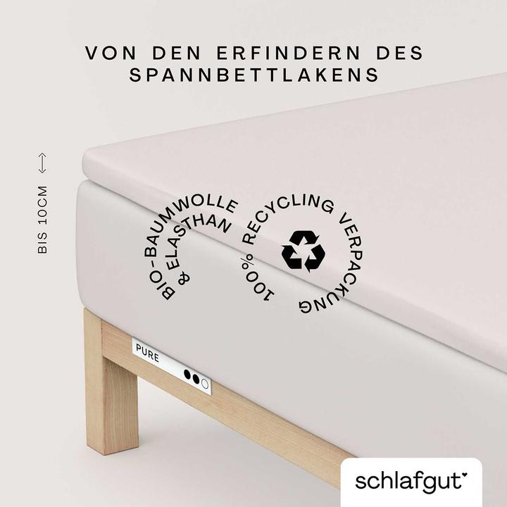 Actual product image schlafgut Pure Topper (90 x 190 - 100 x 220 cm)
