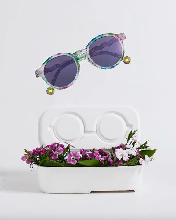 Actual product image Olivo & Co Sonnenbrille JUNIOR Oval Classic Wild Flower
