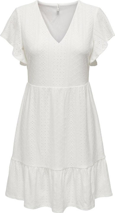 Only V-Ausschnitt Kleid