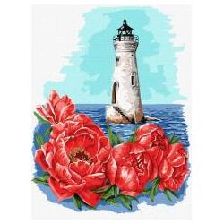 Ideyka Malen nach Zahlen - Leuchtturm