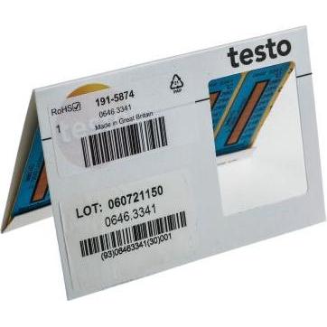 Thumbnail - Testo Temperaturstreifen +204 - +260°C, Messtechnik, Blau
