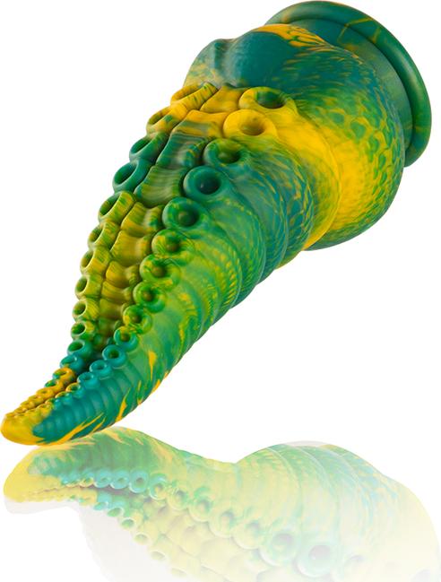 Actual product image Epic Cetus Green Tentacle Dildo
