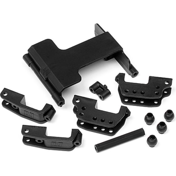 HPI Rock Crawler Conversion Servo mount/High Link Bracket Set