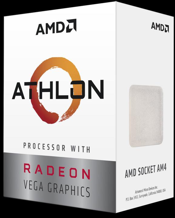 AMD Athlon 200GE (AM4, 3.20 GHz, 2 -Core)