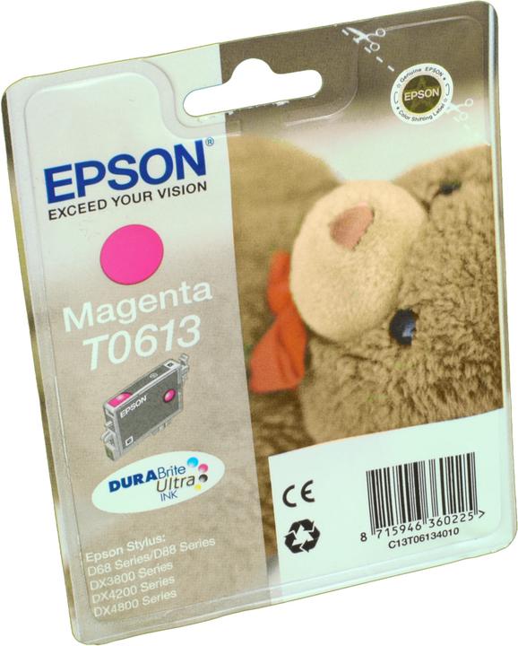 Actual product image Epson T0613 DuraBrite Ultra (M)