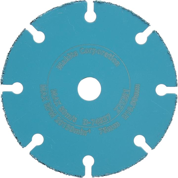 Image du produit Makita Disque à tronçonner 76 x 10