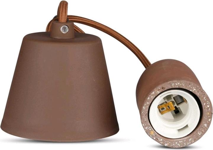 Immagine prodotto V-TAC VT7668BR Lampada a sospensione in calcestruzzo marrone (E27)
