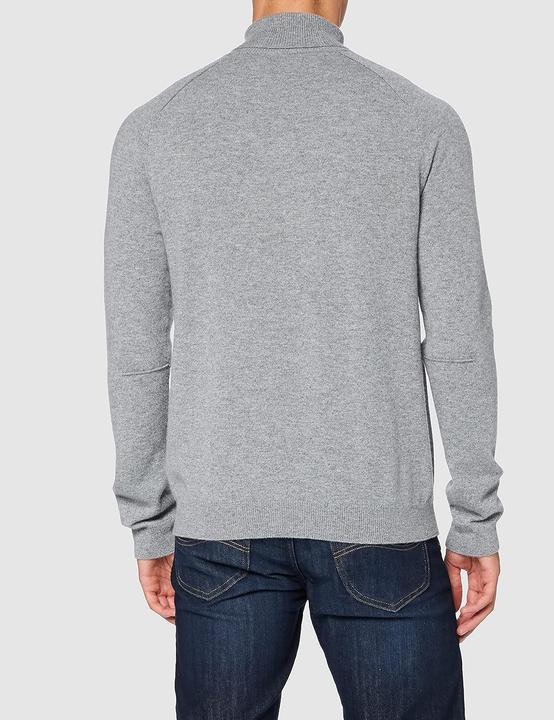 Actual product image Falke Men's Roll Neck Sweatshirt with Ribbed Texture and Knit Comfort (3XL)
