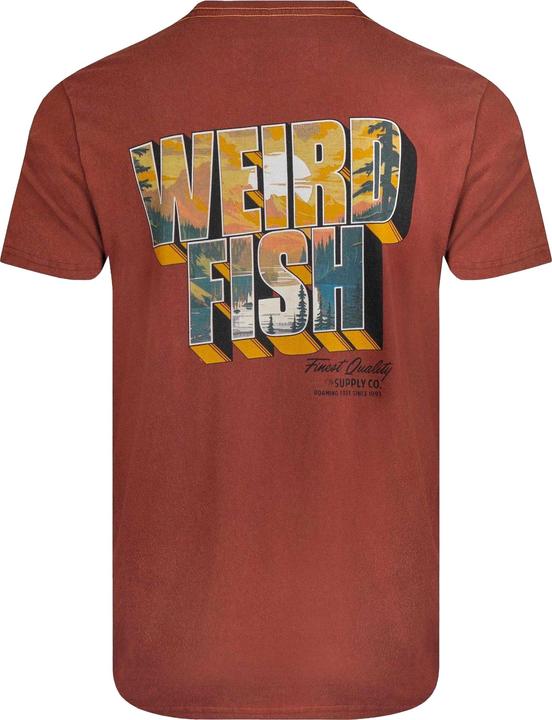 Actual product image Weird Fish Mens Wild Life Graphic Back Print T-Shirt (S)