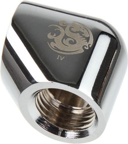 Actual product image Bitspower Adapter 90 degree G1/4 inch female to G1/4 inch female