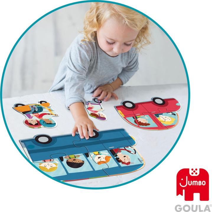Image du produit Jumbo 453428 GOULA - Puzzle XXL Jigsaw, Multi (18 pièces)