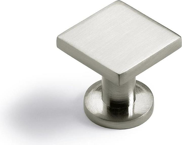 Hettich Knopf Fogo Edelstahl Optik gebürstet