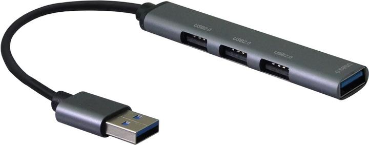Produktbild Secomp STANDARD USB 2.0 Hub, USB-A Anschluss (USB-A, 4 Ports)