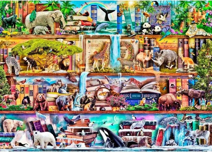 Productafbeelding WoodenCity WOODEN CITY Holzpuzzle Wunderschönes Tierreich 4000 Teile (4000 onderdelen)
