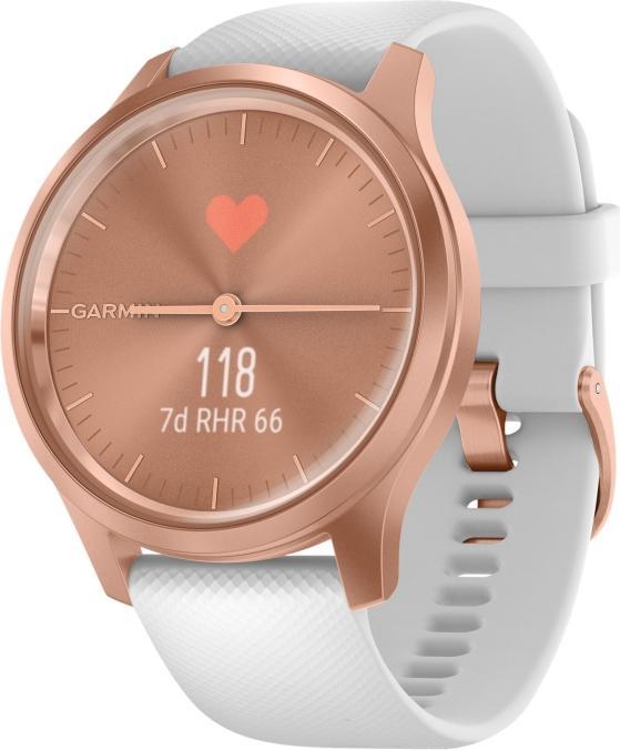Actual product image Garmin vivoMove Style (rose gold with white strap) (42 mm)