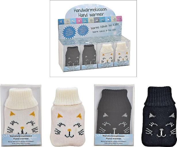 Produktbild Herboristeria Taschenwärmer mit Überzug Katze assortiert