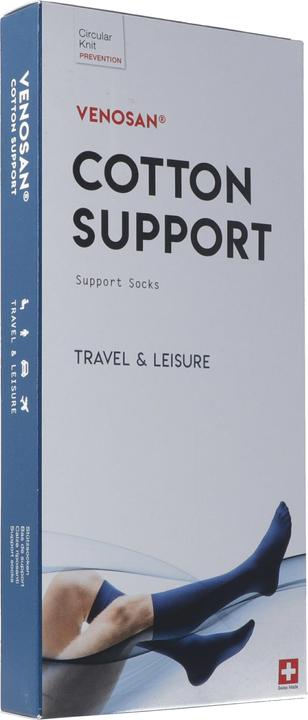 Immagine prodotto Venosan COTTON SUPPORT Socks A-D L navy (L)