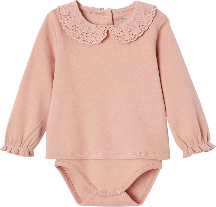 Immagine prodotto Vertbaudet 2er-Pack Baby Shirtbodys mit langen Ärmeln, Bio-Baumwolle (80)