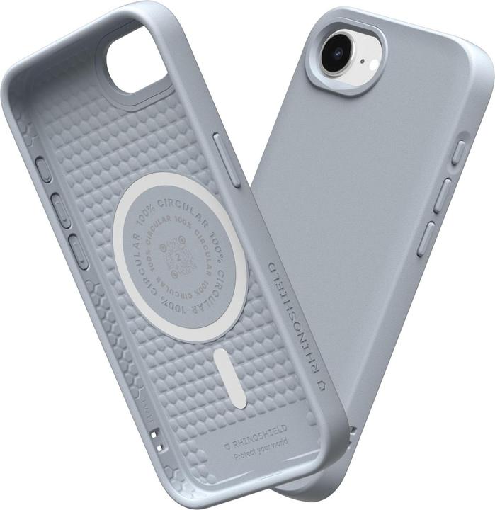 Image du produit RhinoShield SolidSuit MagSafe iPhone 16e Ash Grey, Grundfarbe: Grau (Apple iPhone 16e)