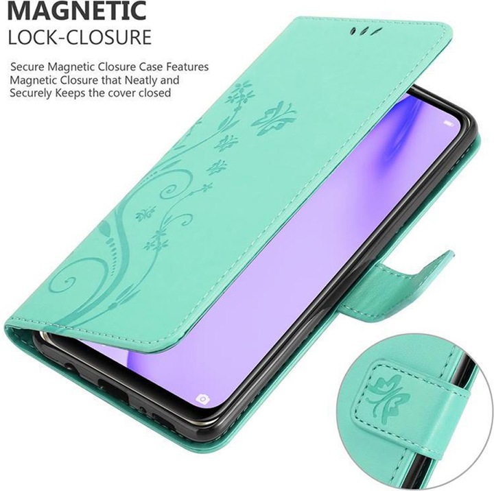 Produktbild Cadorabo Flower Book Cover (Huawei P40 Lite)