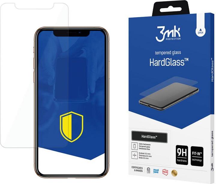 3MK HardGlass do Apple iPhone XS Max/11 Pro Max (1 Stück, Apple iPhone XS Max)