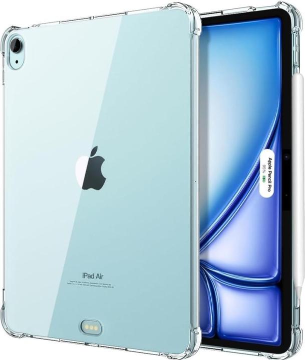 Actual product image Screenguard Crystal Soft Airbag Bumper (iPad Air 13 2024 (M2))