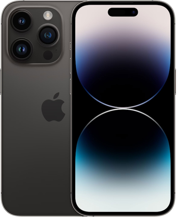 Apple iPhone 14 Pro (128 GB, Space Black, 6.10", SIM + eSIM, 48 Mpx, 5G)