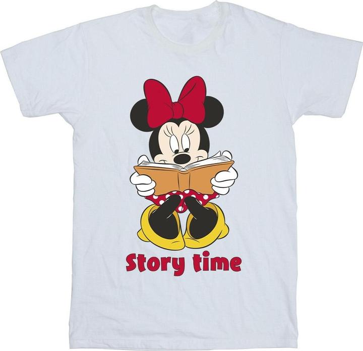 Actual product image Disney Mens Minnie Mouse Story Time T-Shirt (5XL)