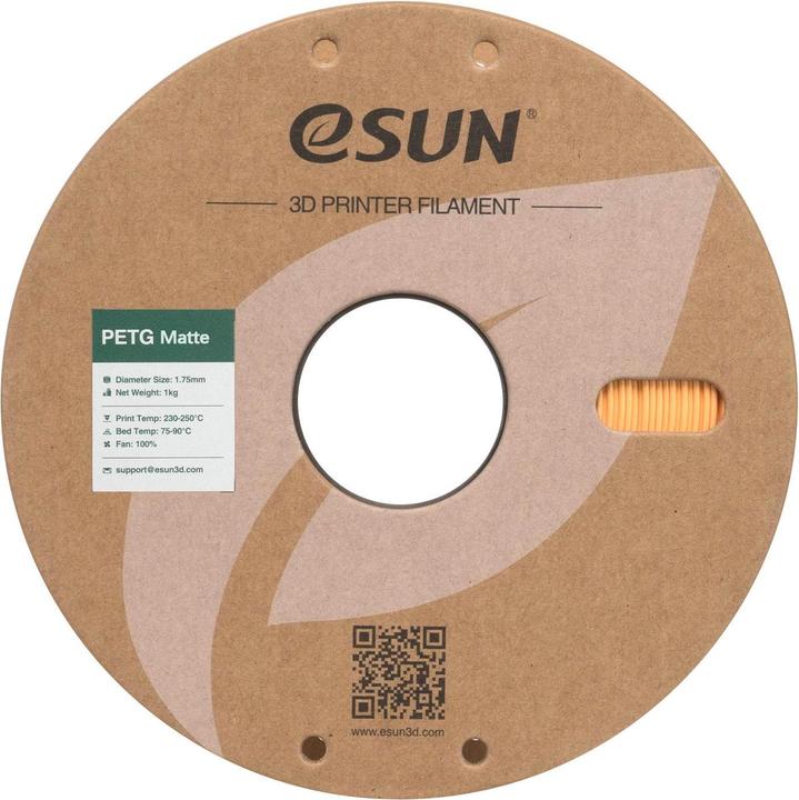 Produktbild eSUN Filament PETG-Matte Aprikose 1.75 mm 1 kg (PETG, 1000 g)
