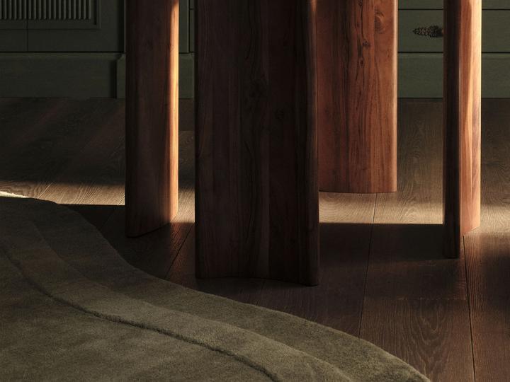 Actual product image Micadoni Carpet, "Cloria", 150x150x1 (150 x 150 cm)