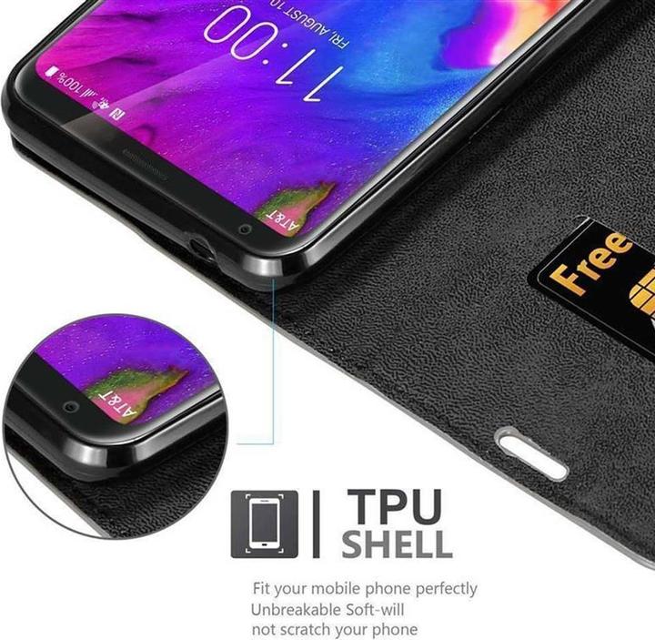 Produktbild Cadorabo Book Invisible Magnet Cover (LG V35 ThinQ)
