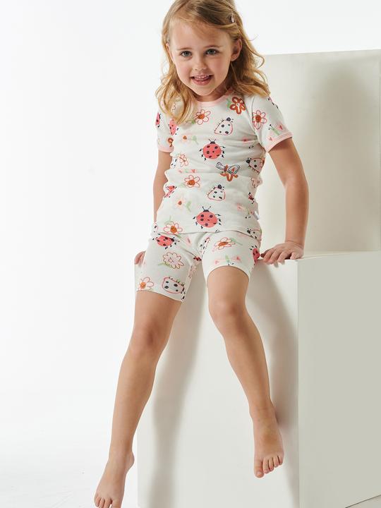 Produktbild Schiesser Girls Pyjama Marienkäfer (98)