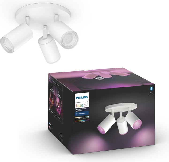 Image du produit Philips Hue Fugato Base BT (1050 lm, GU10)