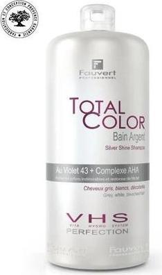 Immagine prodotto Fauvert Professionnel Fauvert Total Color Shampoo Silver 1l - Hair Care (1000 ml, Shampoo liquido)