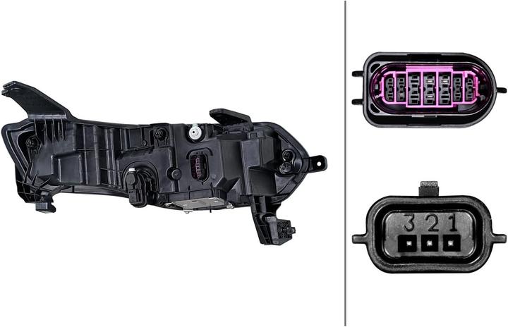 Image du produit Hella Fari a LED per Renault Megane E-TECH SUV