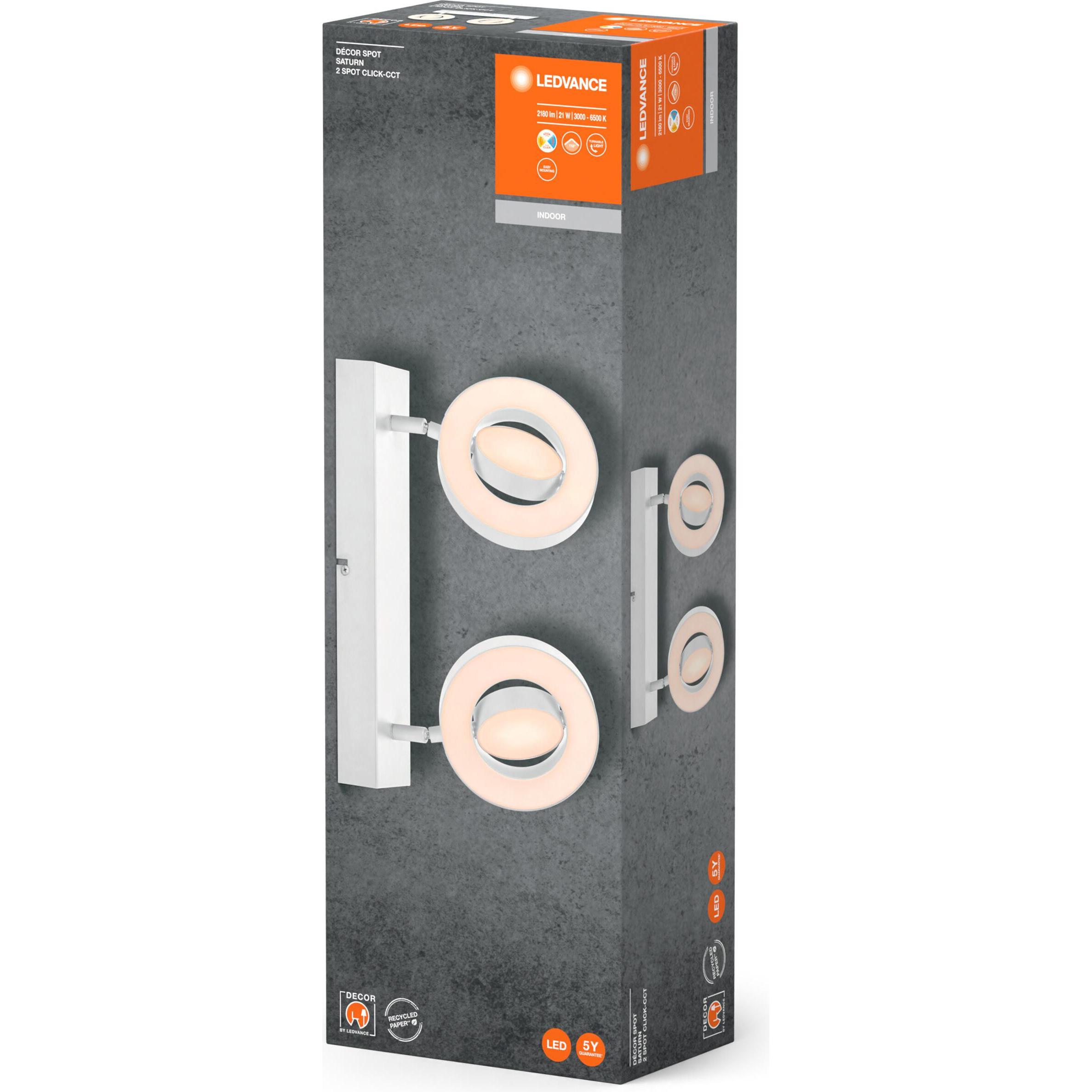 Thumbnail - Ledvance, Wandleuchte + Deckenleuchte, LEDV LED-Deckenleuchte (610 lm)