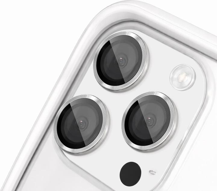 Actual product image RhinoShield PROTECTION CAMÉRA IPHONE 15 PRO/15 PRO MAX (ARGENT) (1 pcs., Apple iPhone 15 Pro)