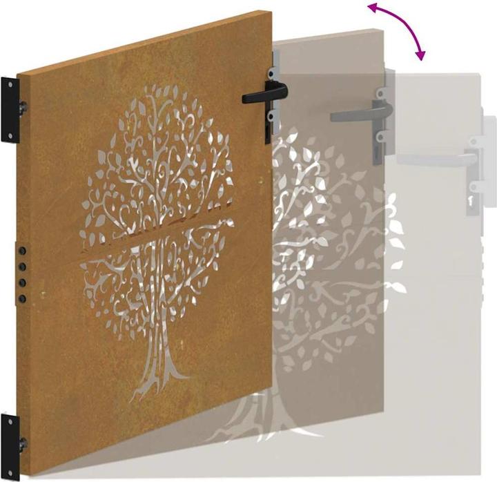 Actual product image vidaXL Gartentor