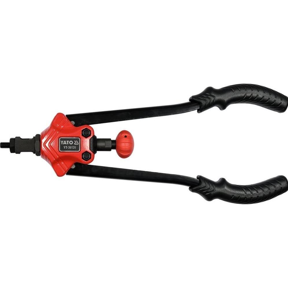 Yato, Zange, Profi Nietmutternzange Nietzange Hebelnietzange Länge 360 mm für Nieten M3, M4, M5, M6, M8, M10, M12 (42 mm...