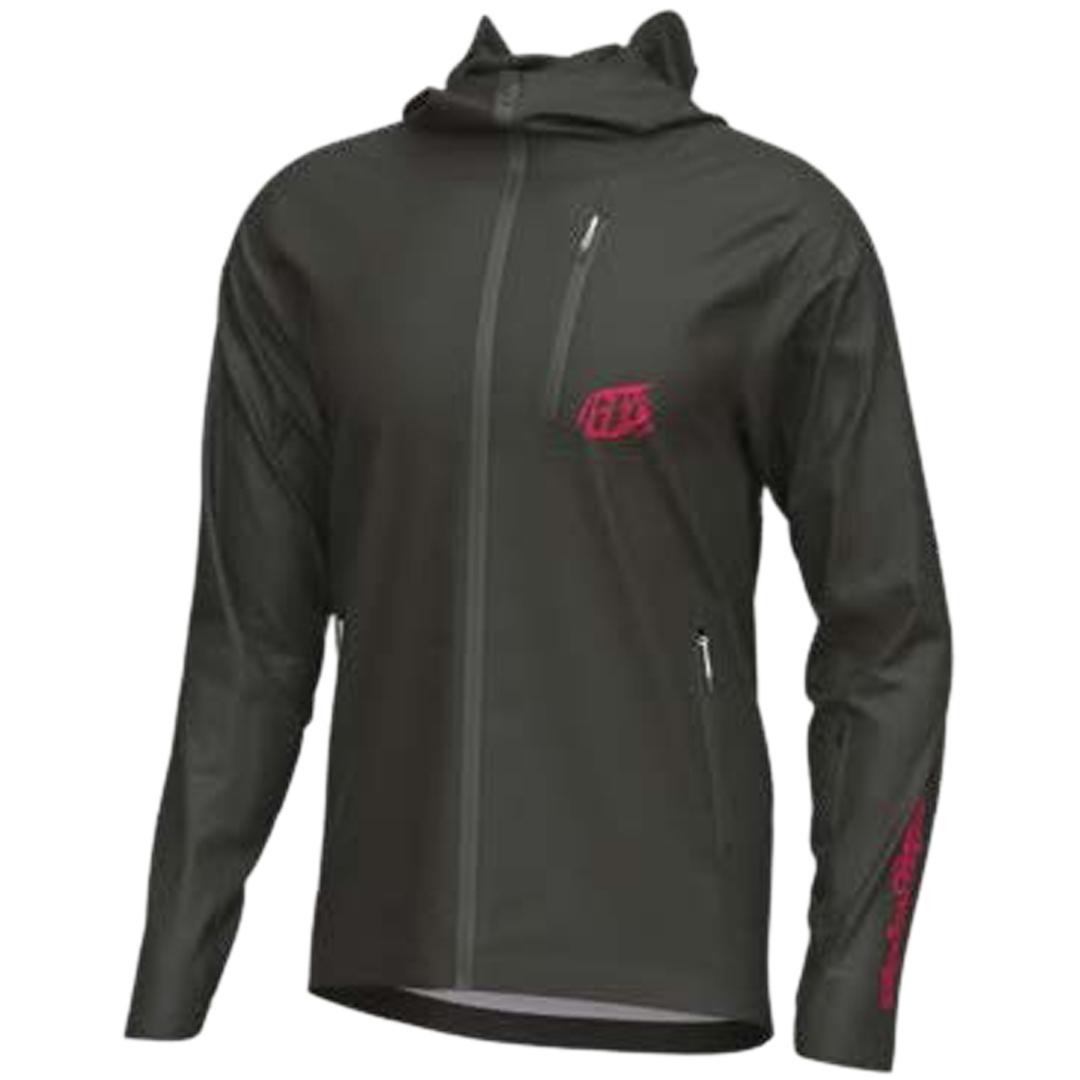 Troy Lee Designs, Velojacke, Resist Jacket - Mono (XL), Grün, Schwarz, XL