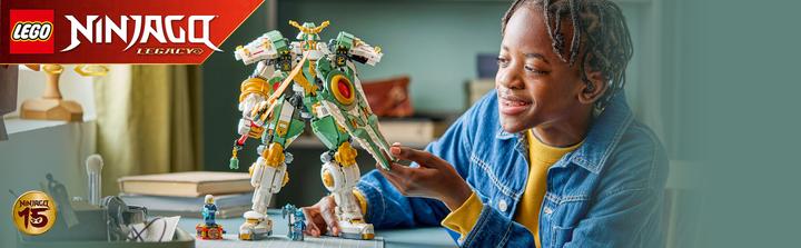 Immagine prodotto LEGO 15° anniversario: il mech in titanio di Lloyd (71860)