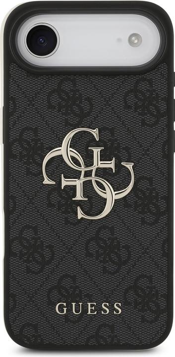 Actual product image Guess PU 4G Metal Logo Case für Apple iPhone 17 Air - black (Apple iPhone 17)