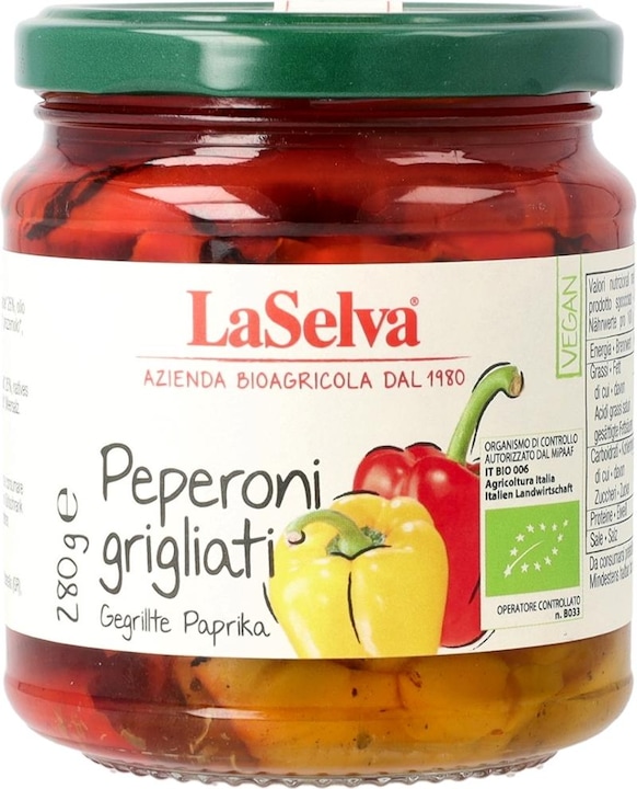 Immagine prodotto LaSelva Peperoni grigliati sott'olio (280 g)